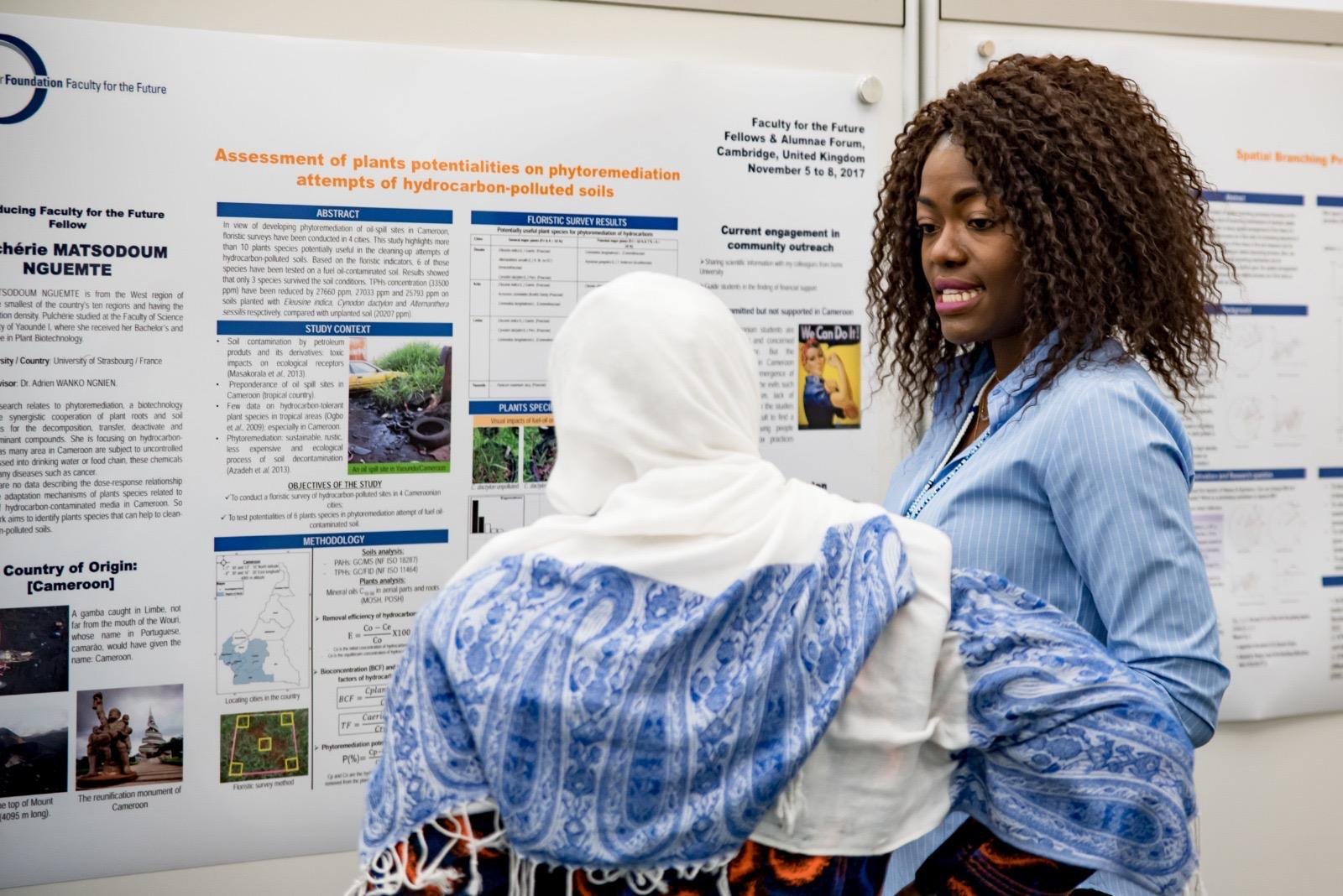 Dr. Pulchérie Nguemté | Awarded the Schlumberger Fellowship from 2015 to 2019 | President & Founder of “She STEMin Africa”